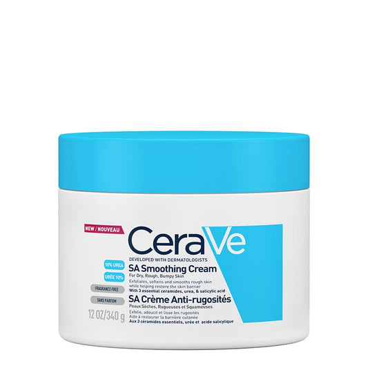 CeraVe SA Smoothing Cream For Dry, Rough, Bumpy Skin, Treatment for Keratosis Pilaris